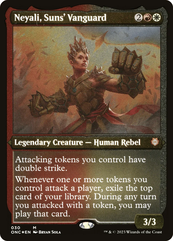 Neyali, Suns' Vanguard · Phyrexia: All Will Be One Commander