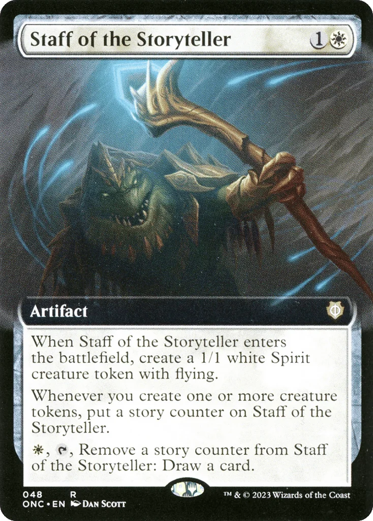 Staff of the Storyteller · Phyrexia: All Will Be One Commander