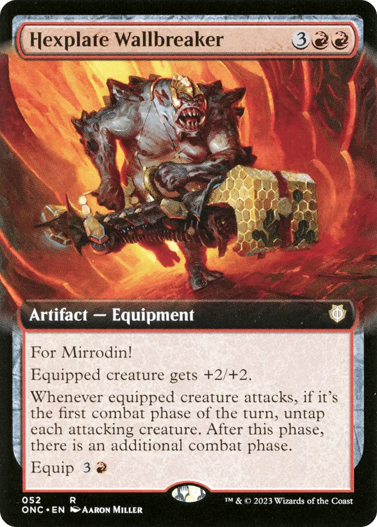 Hexplate Wallbreaker · Phyrexia: All Will Be One Commander