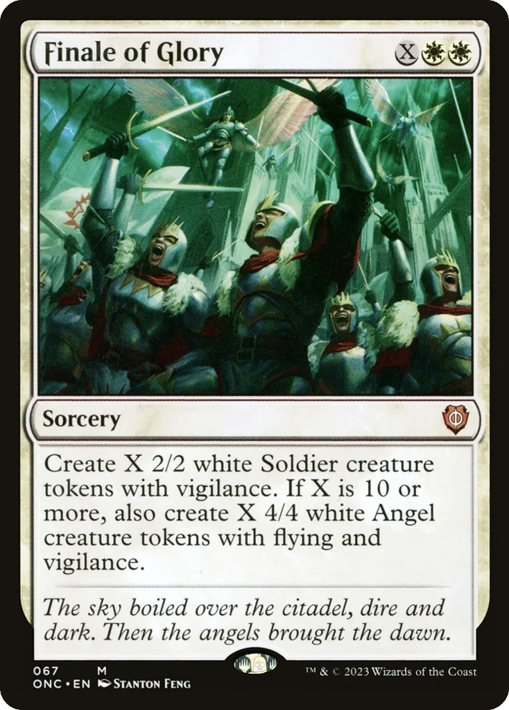 Finale of Glory · Phyrexia: All Will Be One Commander