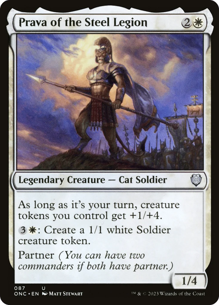 Prava of the Steel Legion · Phyrexia: All Will Be One Commander