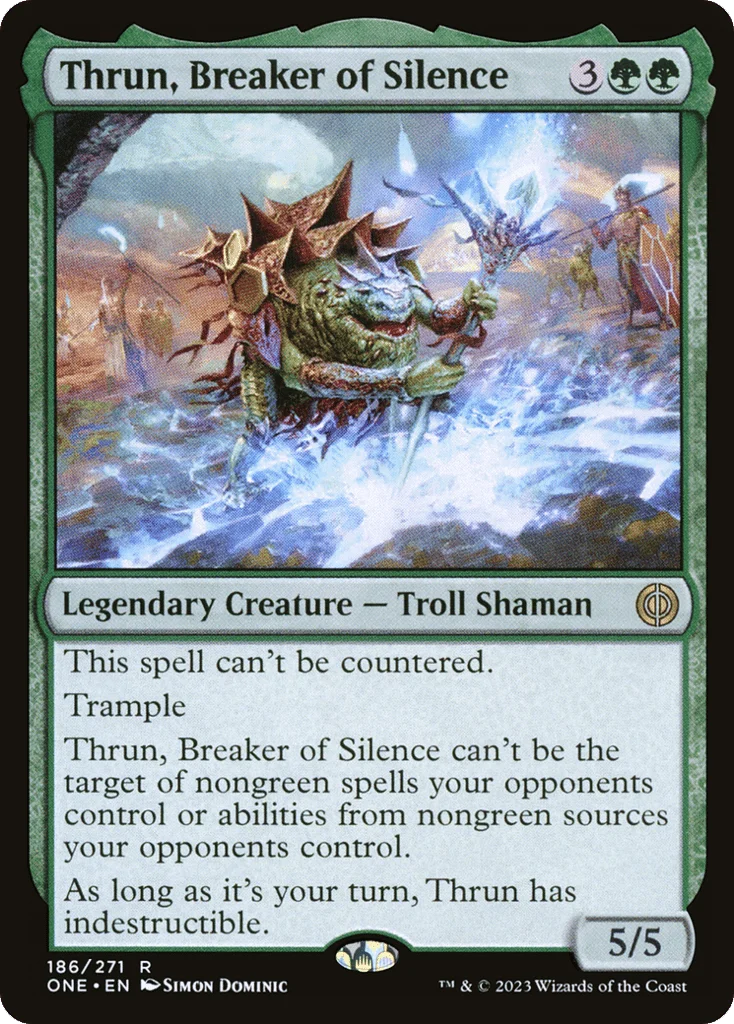 Thrun, Breaker of Silence · Phyrexia: All Will Be One