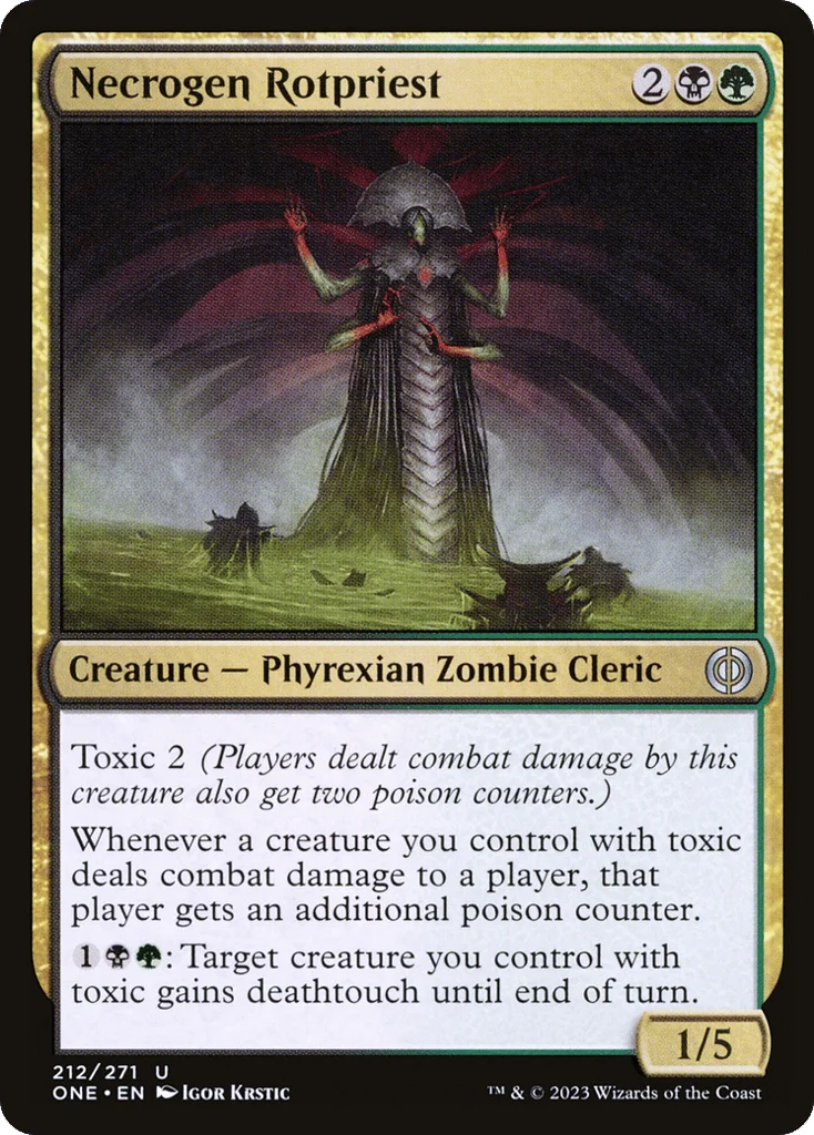 Necrogen Rotpriest · Phyrexia: All Will Be One