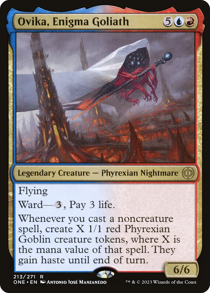 Ovika, Enigma Goliath · Phyrexia: All Will Be One