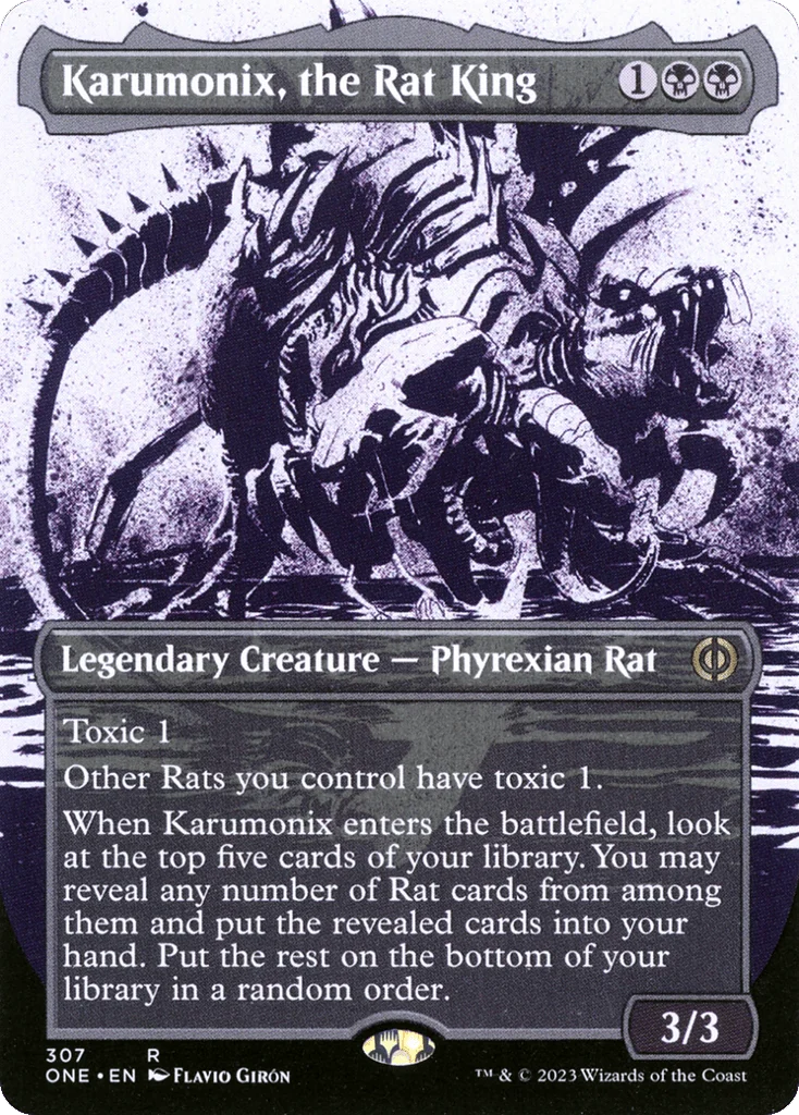 Karumonix, the Rat King · Phyrexia: All Will Be One