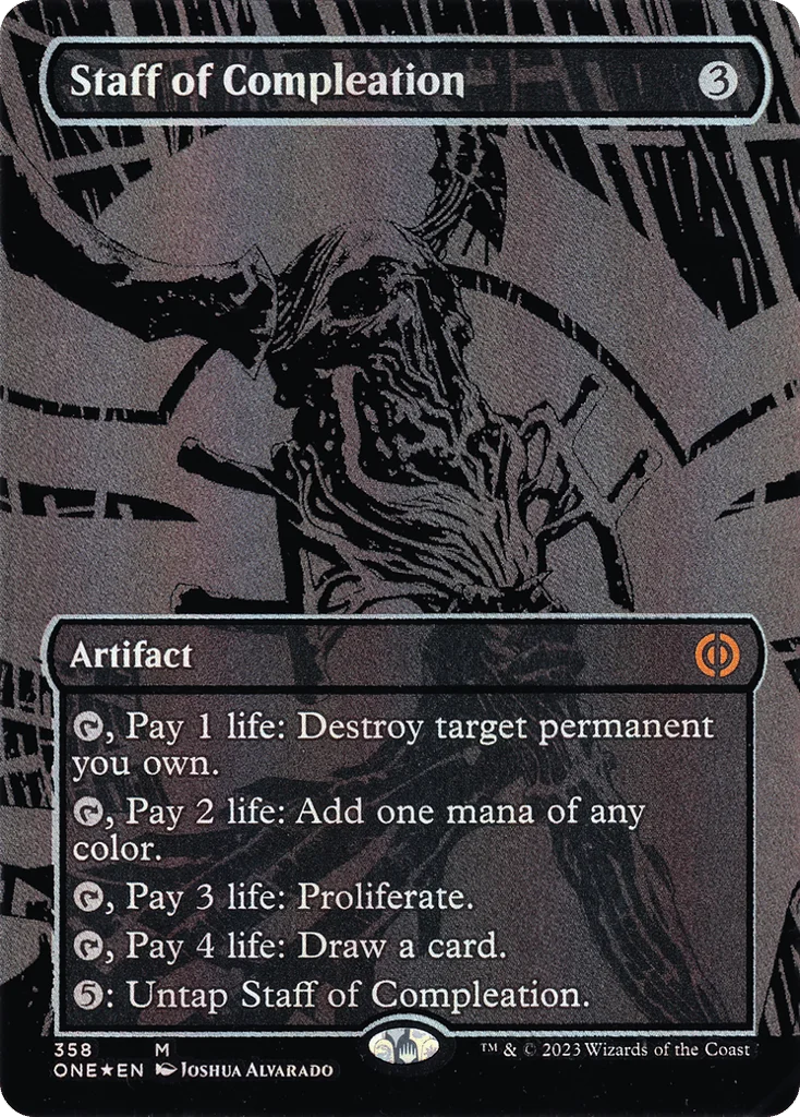 Staff of Compleation · Phyrexia: All Will Be One