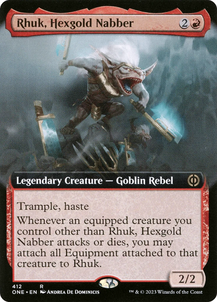 Rhuk, Hexgold Nabber · Phyrexia: All Will Be One