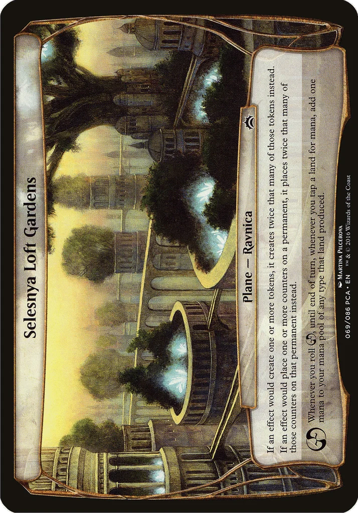 Selesnya Loft Gardens · Planechase Anthology Planes