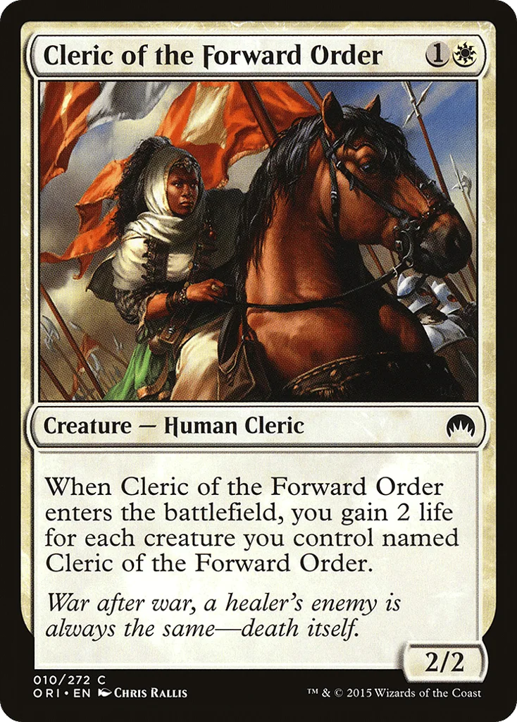 Cleric of the Forward Order · Magic Origins