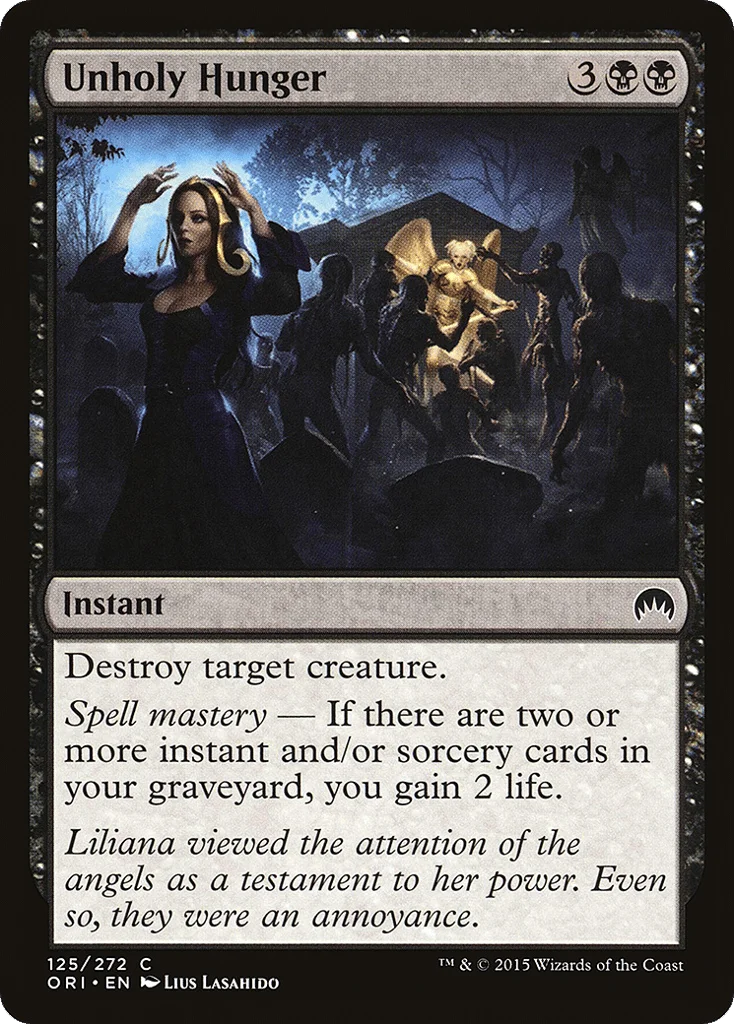 Unholy Hunger · Magic Origins