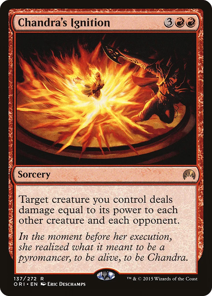 Chandra's Ignition · Magic Origins