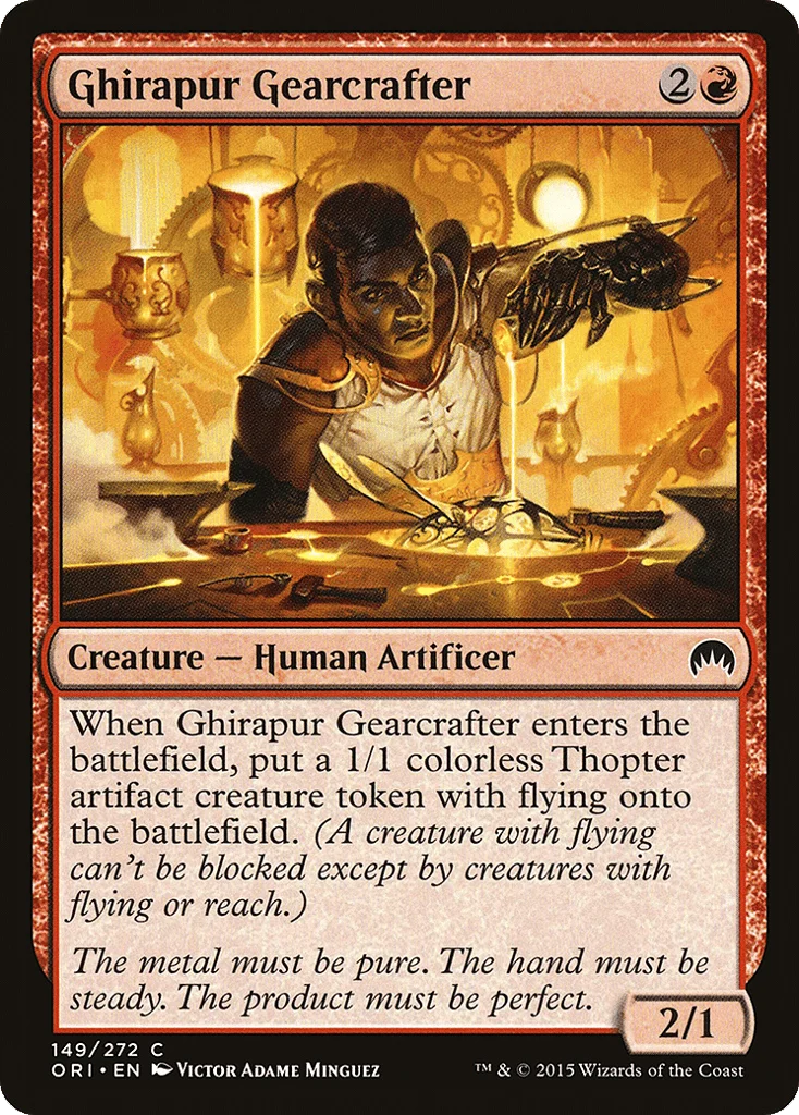 Ghirapur Gearcrafter · Magic Origins