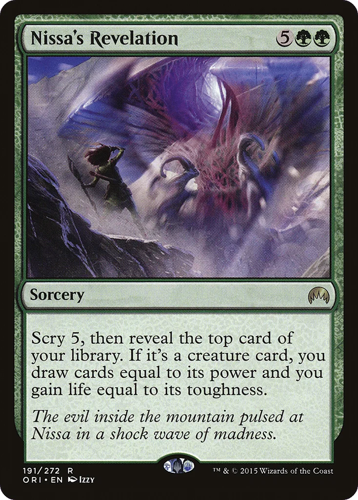Nissa's Revelation · Magic Origins