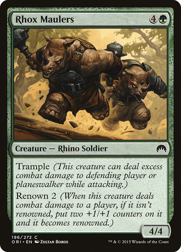 Rhox Maulers · Magic Origins