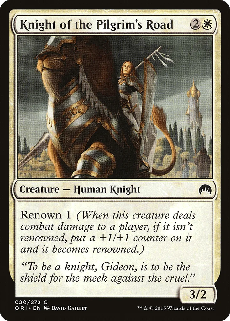 Knight of the Pilgrim's Road · Magic Origins