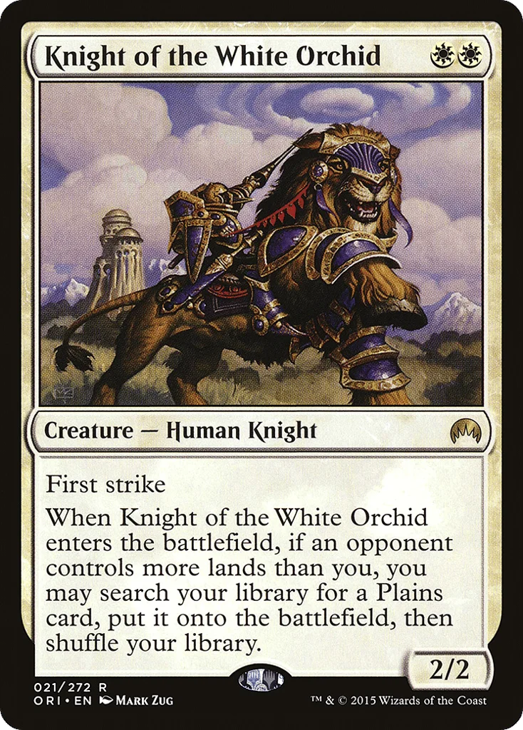 Knight of the White Orchid · Magic Origins