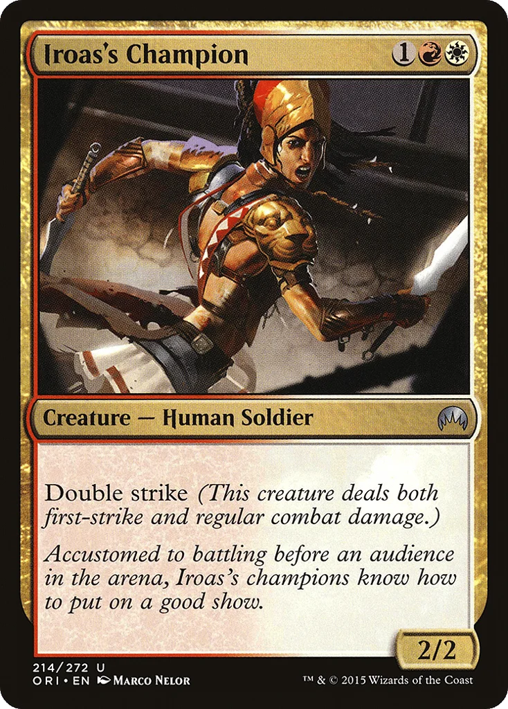 Iroas's Champion · Magic Origins