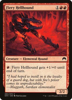 Fiery Hellhound