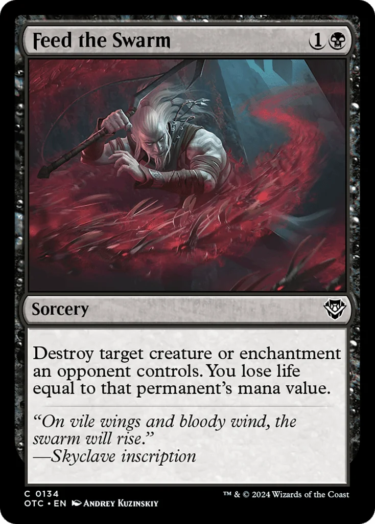 Feed the Swarm · Outlaws of Thunder Junction Commander