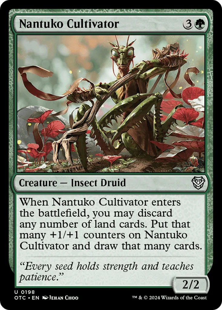 Nantuko Cultivator · Outlaws of Thunder Junction Commander