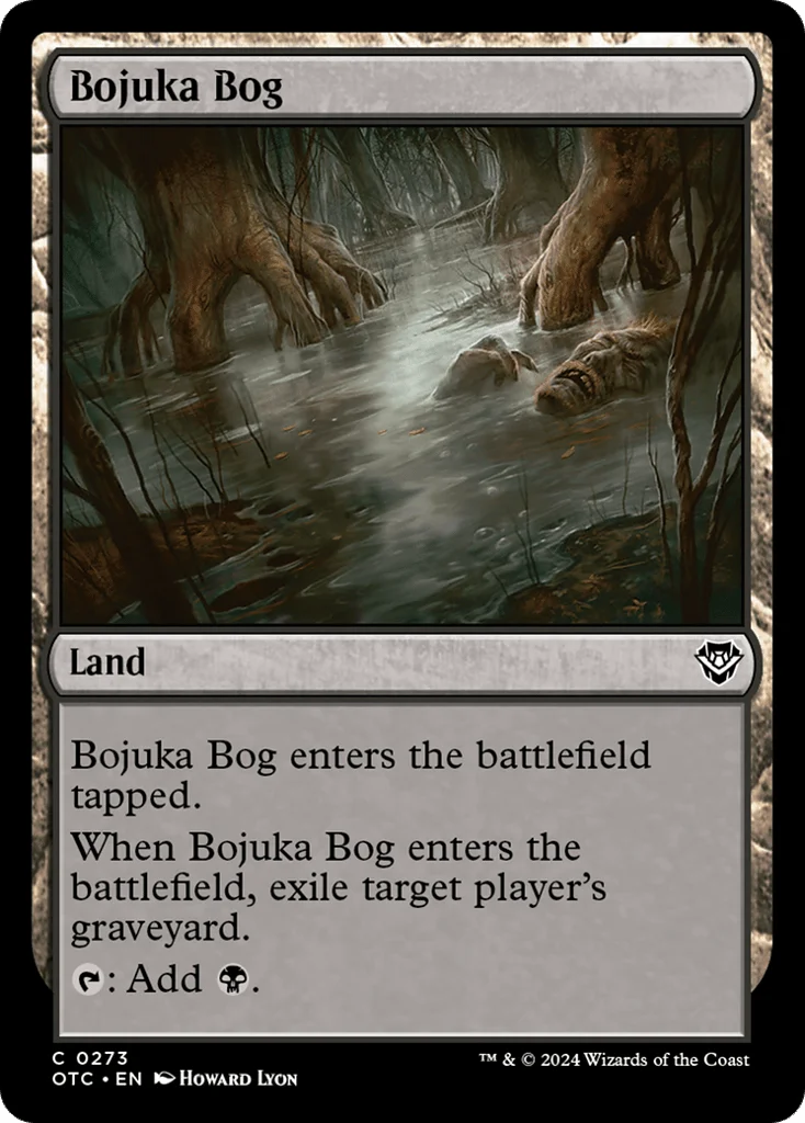 Bojuka Bog · Outlaws of Thunder Junction Commander