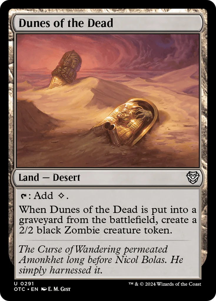 Dunes of the Dead · Outlaws of Thunder Junction Commander
