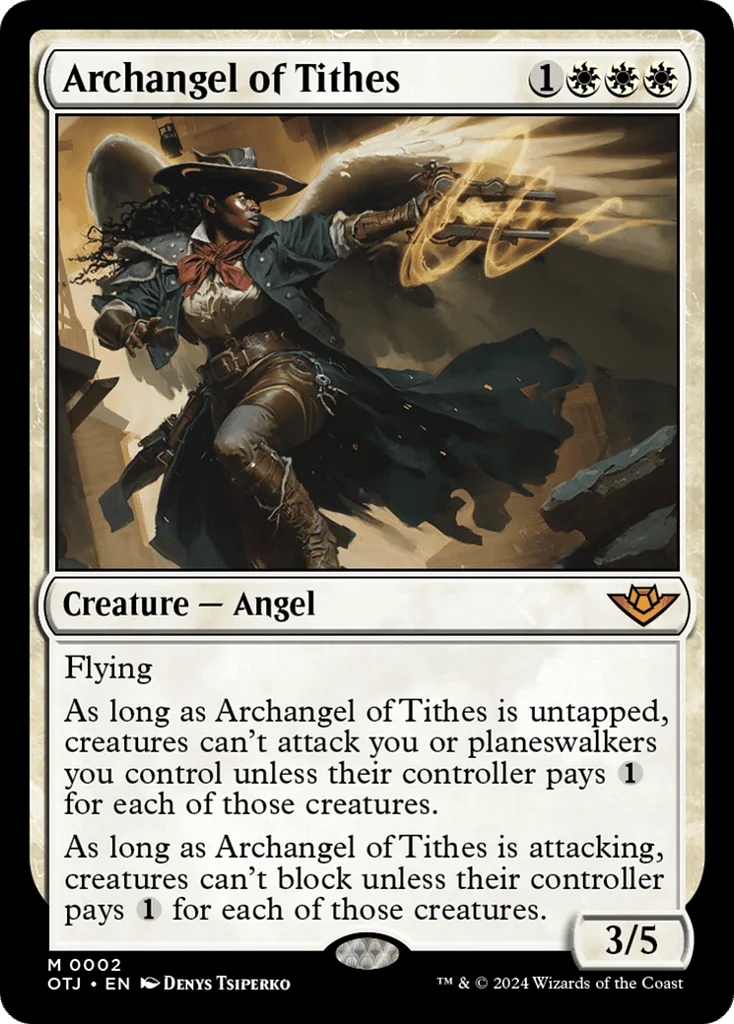 Archangel of Tithes · Outlaws of Thunder Junction