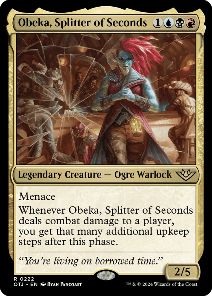 Obeka, Splitter of Seconds · Outlaws of Thunder Junction