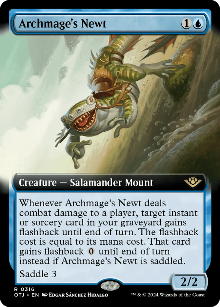 Archmage's Newt · Outlaws of Thunder Junction