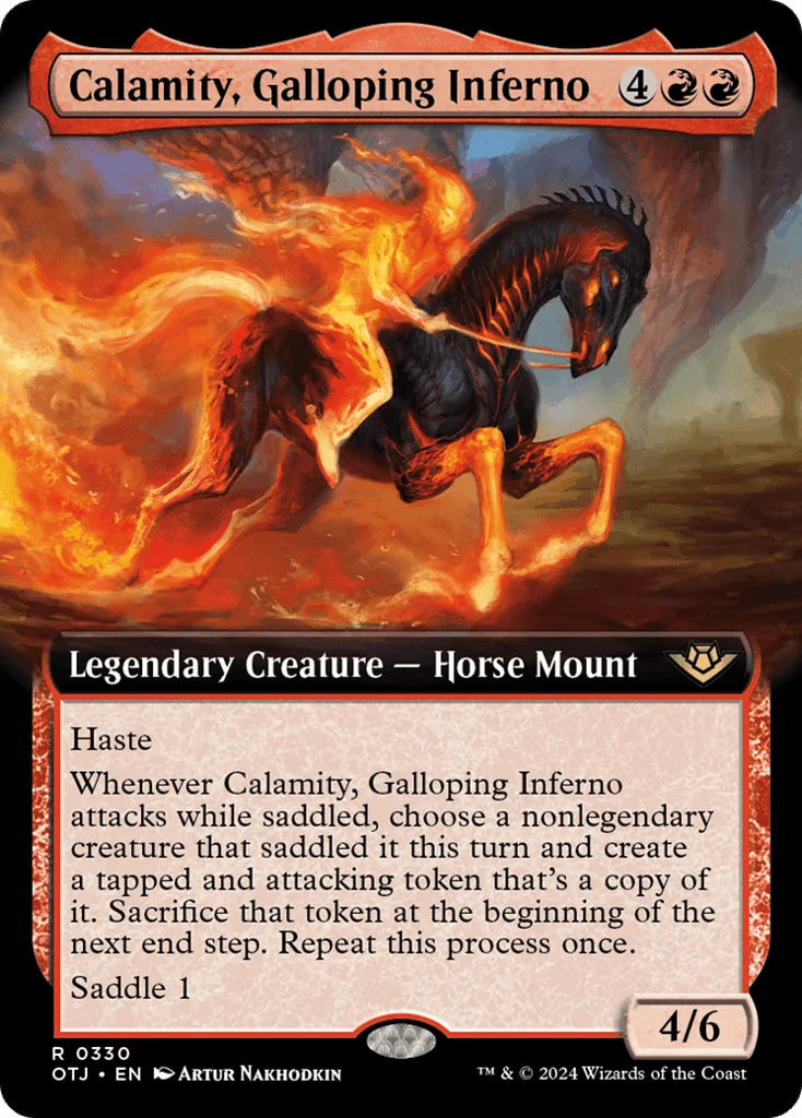 Calamity, Galloping Inferno · Outlaws of Thunder Junction