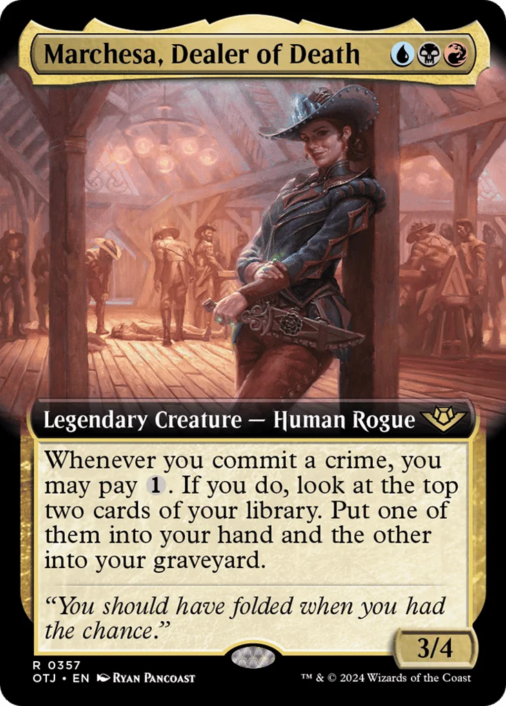 Marchesa, Dealer of Death · Outlaws of Thunder Junction