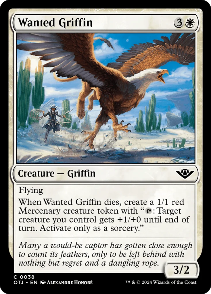Wanted Griffin · Outlaws of Thunder Junction