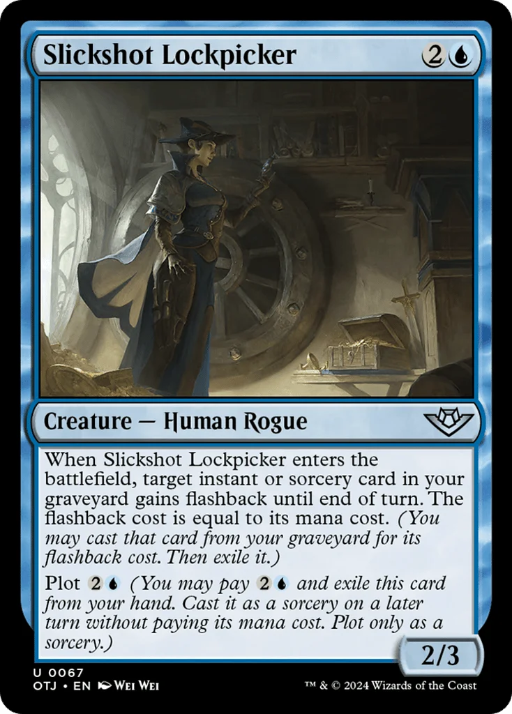 Slickshot Lockpicker · Outlaws of Thunder Junction
