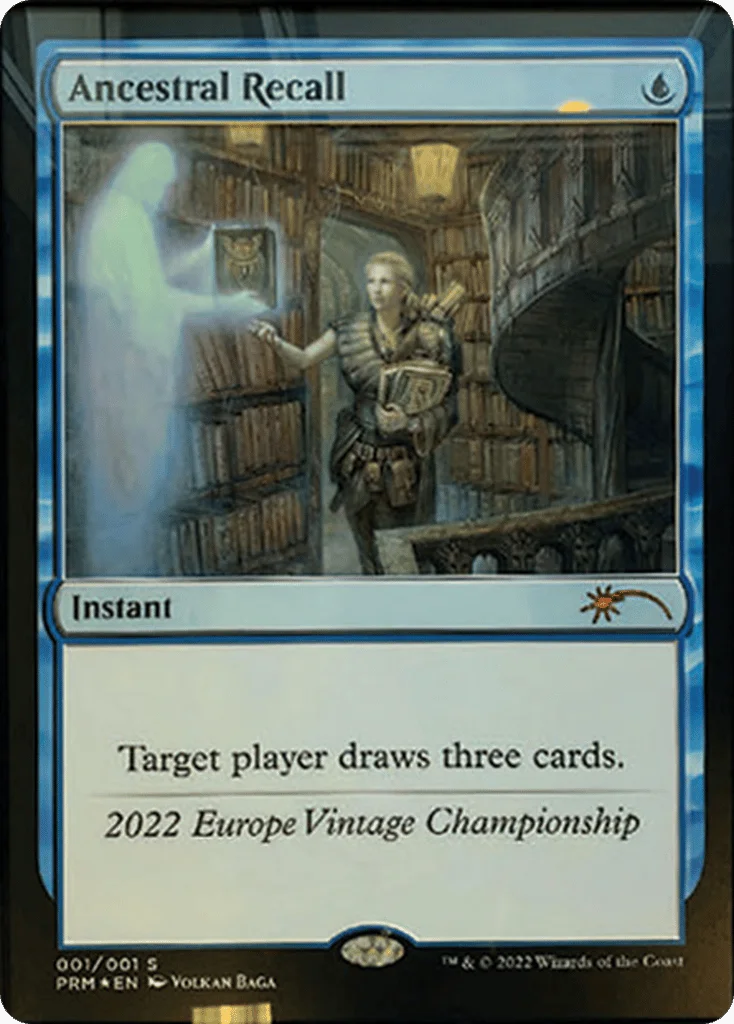 Ancestral Recall · Vintage Championship