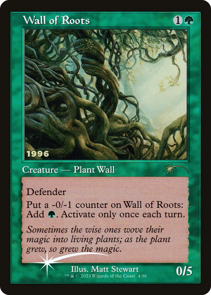 Wall of Roots · 30th Anniversary Play Promos