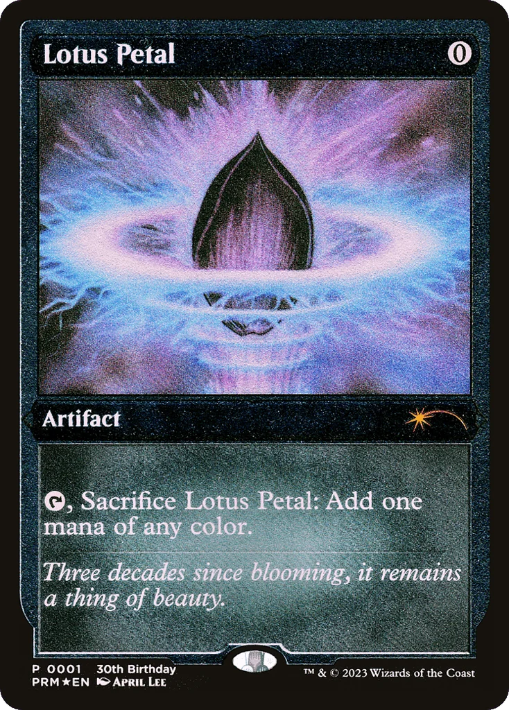 Lotus Petal · 30th Anniversary Misc Promos
