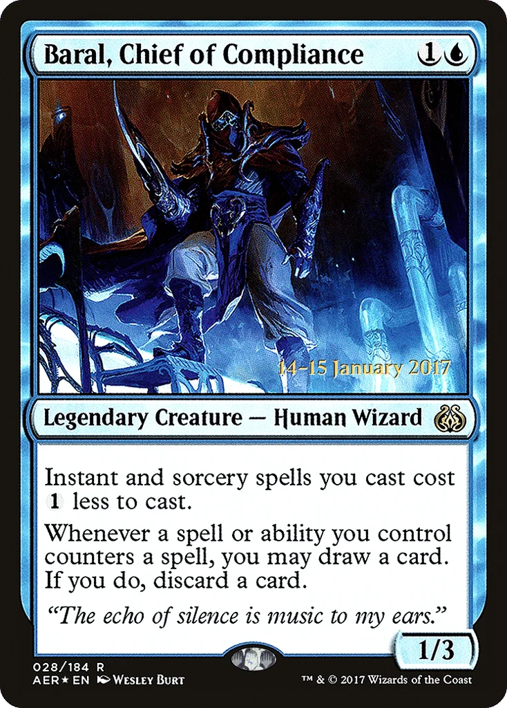Baral, Chief of Compliance · Aether Revolt Promos