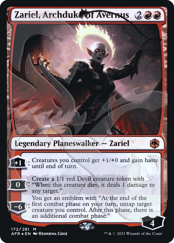 Zariel, Archduke of Avernus · Adventures in the Forgotten Realms Promos