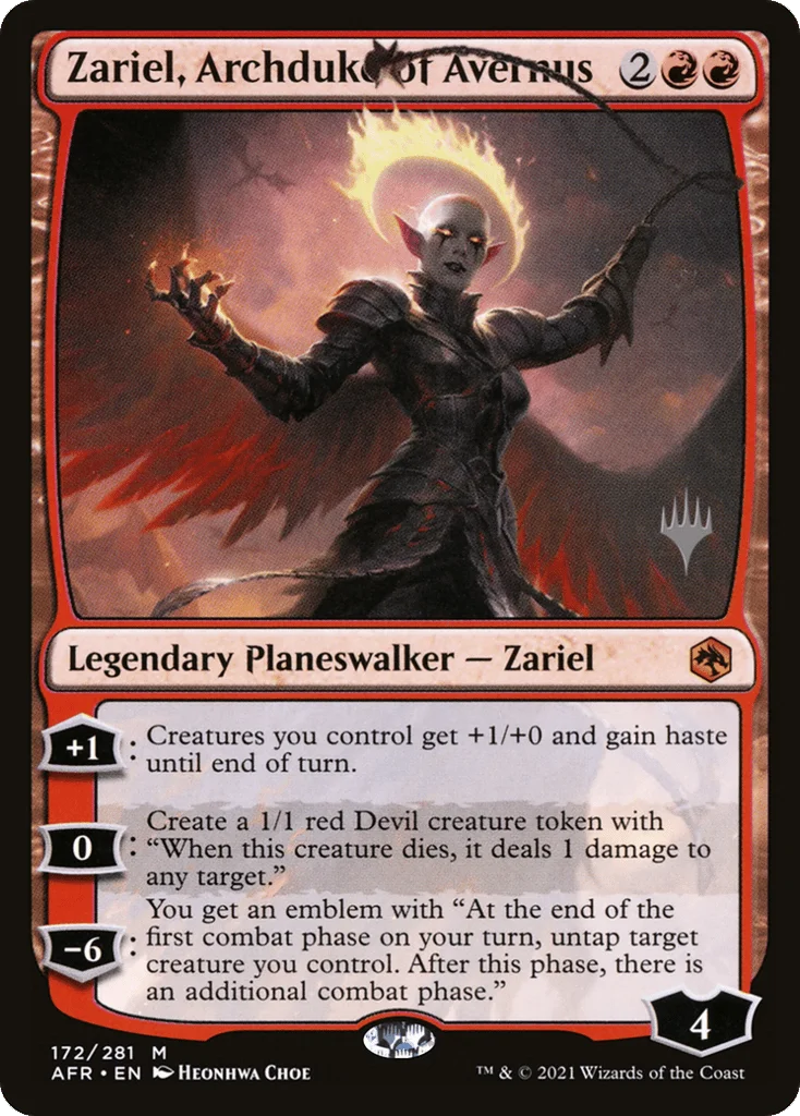 Zariel, Archduke of Avernus · Adventures in the Forgotten Realms Promos