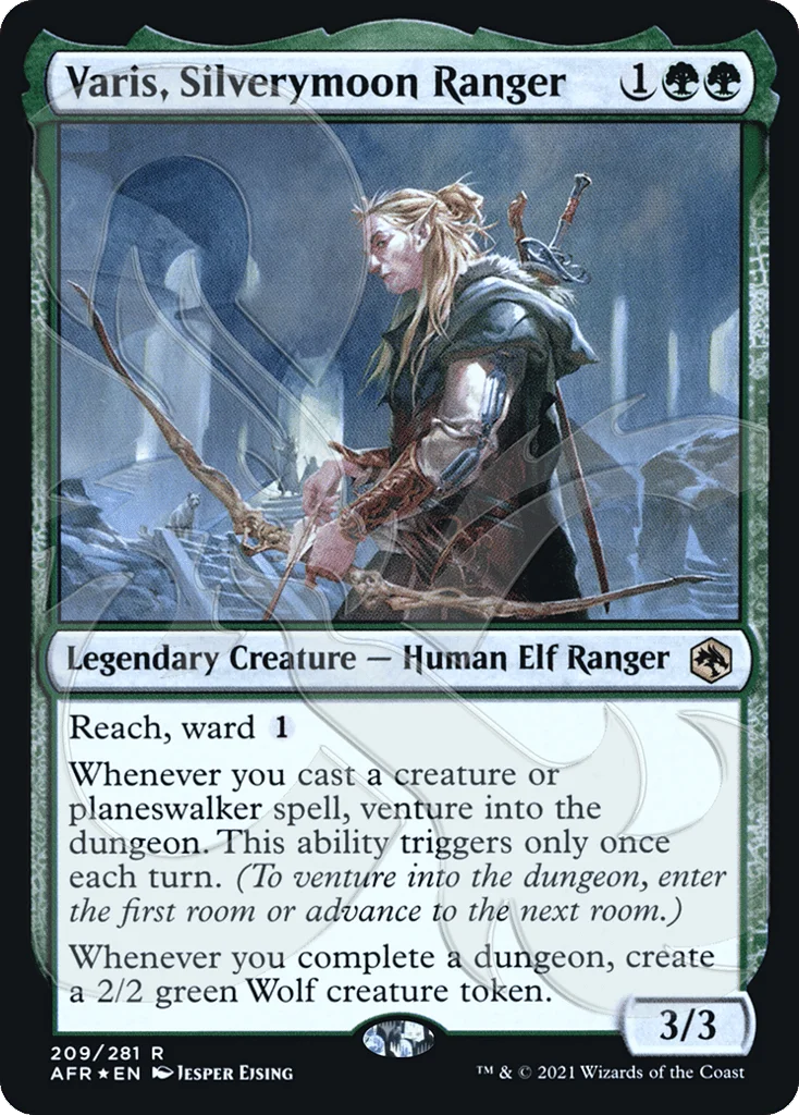 Varis, Silverymoon Ranger · Adventures in the Forgotten Realms Promos
