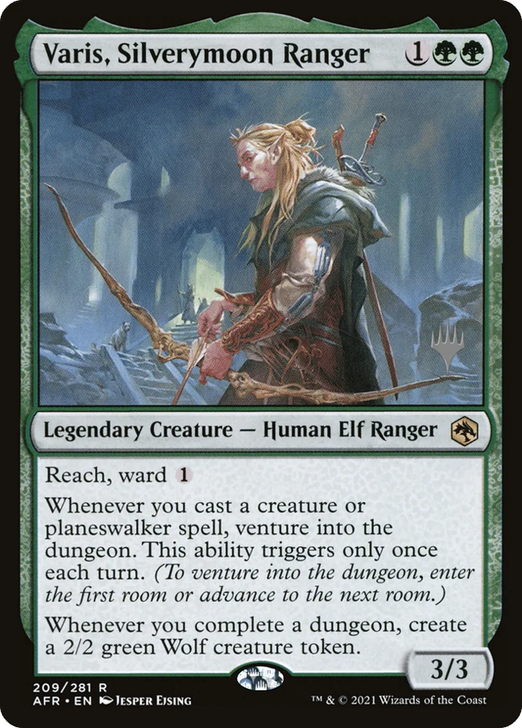 Varis, Silverymoon Ranger · Adventures in the Forgotten Realms Promos