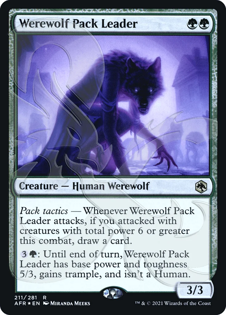 Werewolf Pack Leader · Adventures in the Forgotten Realms Promos