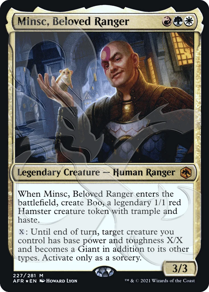 Minsc, Beloved Ranger · Adventures in the Forgotten Realms Promos