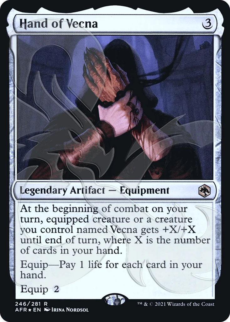 Hand of Vecna · Adventures in the Forgotten Realms Promos