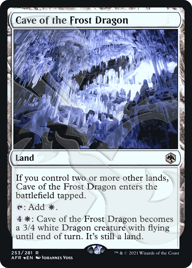Cave of the Frost Dragon · Adventures in the Forgotten Realms Promos