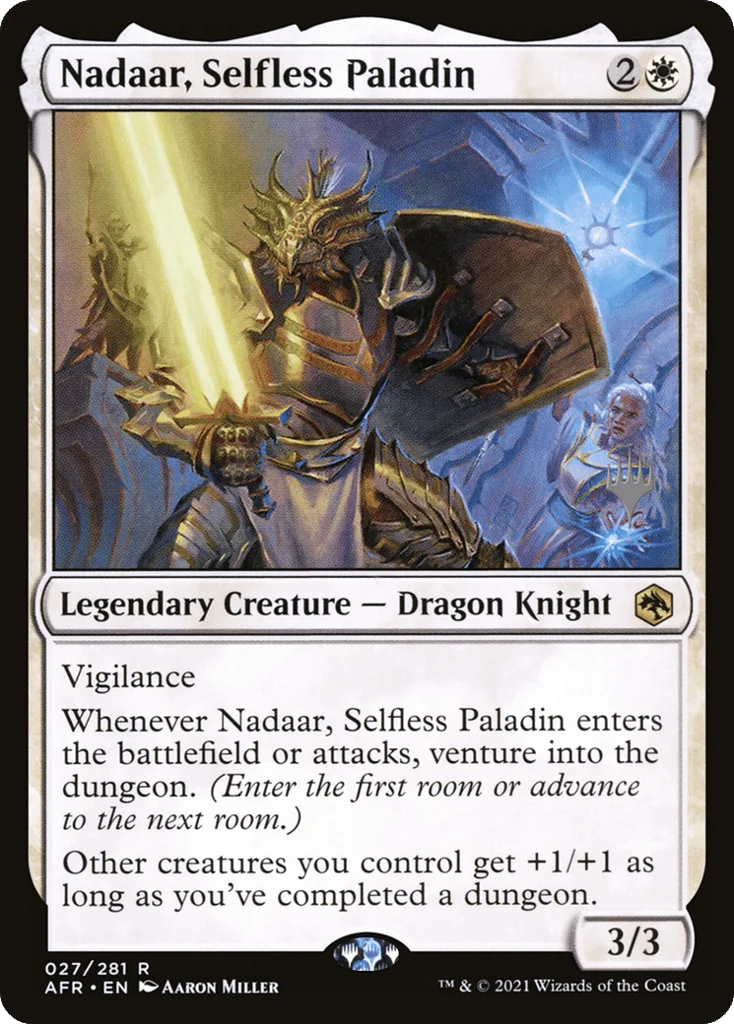 Nadaar, Selfless Paladin · Adventures in the Forgotten Realms Promos