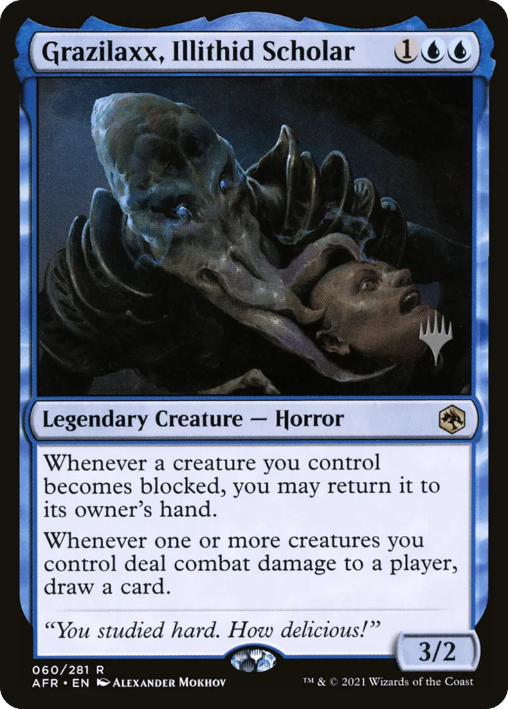 Grazilaxx, Illithid Scholar · Adventures in the Forgotten Realms Promos