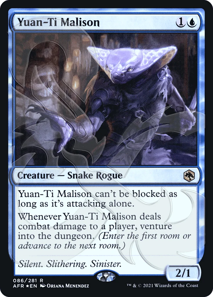 Yuan-Ti Malison · Adventures in the Forgotten Realms Promos