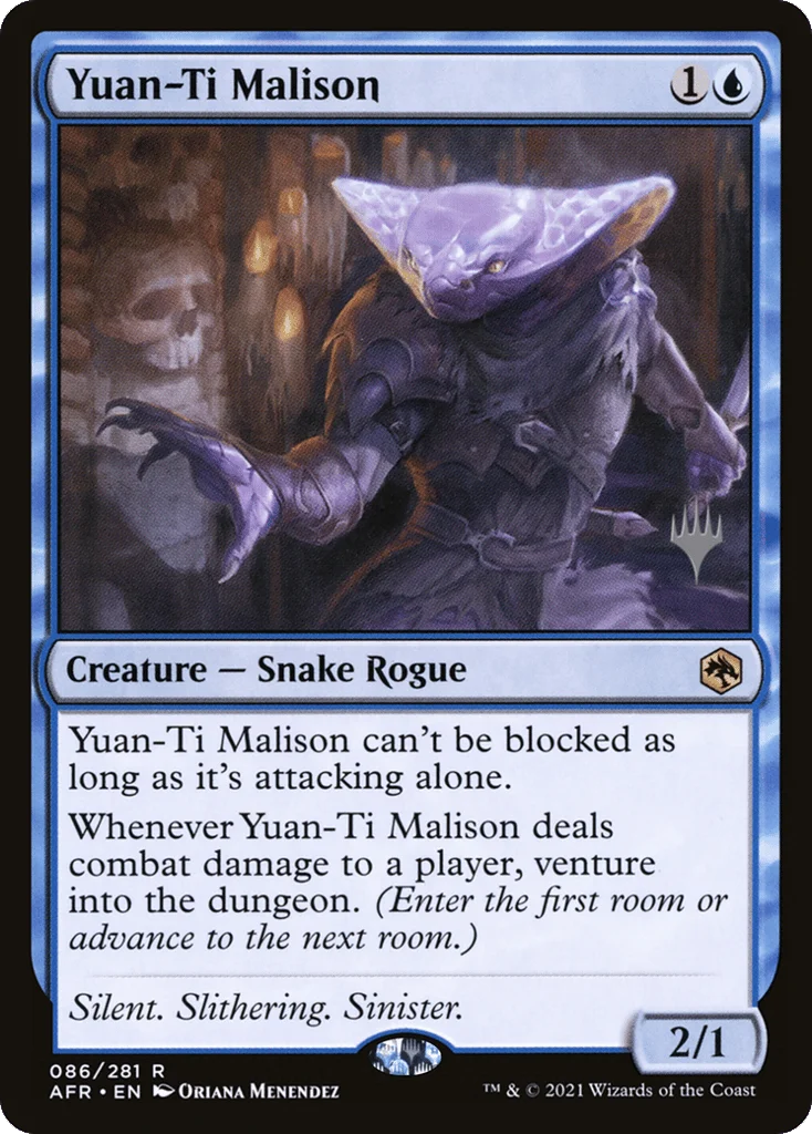 Yuan-Ti Malison · Adventures in the Forgotten Realms Promos