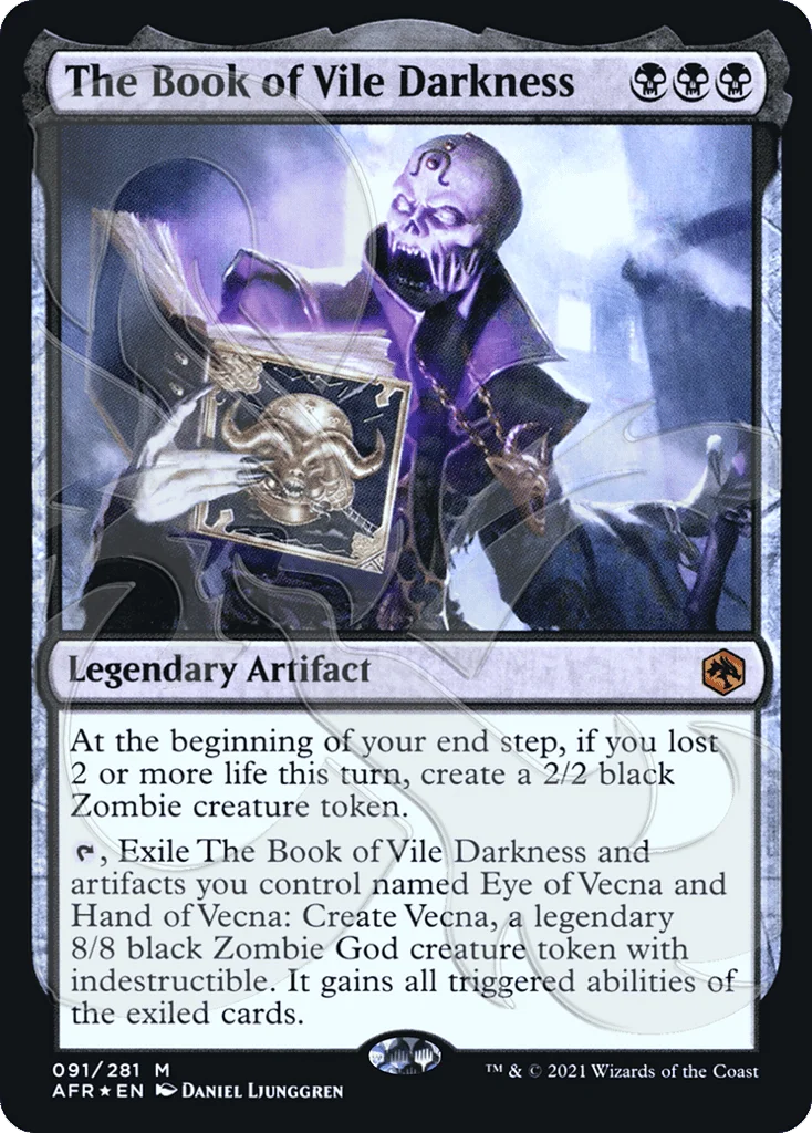 The Book of Vile Darkness · Adventures in the Forgotten Realms Promos